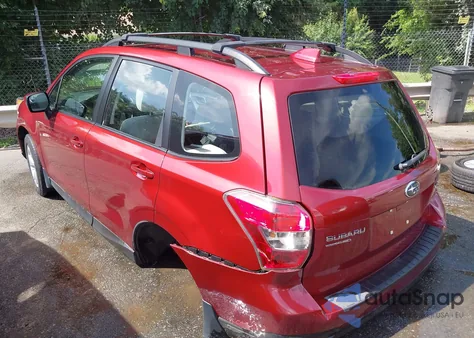 2016 Subaru Forester 2.5I from USA, damaged, VIN JF2SJABC0GH483795